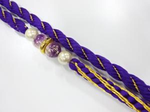 正絹　振袖用　手組帯締め